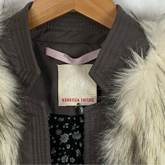 Rebecca Taylor faux fur jacket - Picture 6 of 10